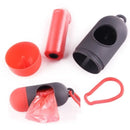 Saco para Resíduos de Cães com Dispensador e Clipe – 15 Sacos Ecológicos e Antivazamento