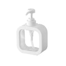 1/2 PCS large-capacity soap dispenser bottle, transparent visible plastic press bottle, suitable for travel, kitchen, bathroom