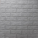 70cm*1m 3D Self-adhesive Wall Sticker Imitation Brick Bedroom Home Decor Waterproof Self-adhesive DIY Wallpaper for Living Room