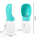 Portable Dog Cat Water Bottle Outdoor Leak Proof Travel Water Dispenser Lightweight Pets Drinking Supply for Hiking Walking