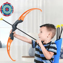 Kids Bow and Arrow Set Outdoor Archery Toys for Ages 4-12 with Suction Cup Arrows Fun for Family Play and Stress Relief