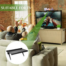 TV Screen Storage Shelves Adjustable Monitor Stand Computer Desktop Display Organizer Router Shelf Rack Home Office