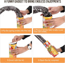 The Potato Chip Snake Can Jump Stage Magic Tricks Spring Snake Toy April Fool Day Halloween Party Jokes in A Can Gag Gift Prank