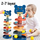 Montessori Rolling Ball Development Game Baby Ball Toy Educational Toys Montessori Activity Stacking Toys For Babies 1 2 3 Years