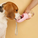 Garrafa de Água Portátil 550ml para Cães Pequenos e Médios – Tigela para Beber ao Ar Livre