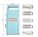 5 in 1 Multi-Functional Vegetable Chopper Onion Chopper Food Chopper Kitchen Mandoline Slicer Veggie Dicer Cutter