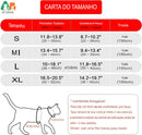 Conjunto Arnês e Guia para Gatos – Colete Ajustável à Prova de Fugas com Faixas Refletivas para Passeios Noturnos