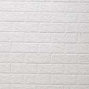 70cm*1m 3D Self-adhesive Wall Sticker Imitation Brick Bedroom Home Decor Waterproof Self-adhesive DIY Wallpaper for Living Room