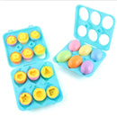 Matching Eggs Toys for Kids 1 2 3Toddlers Montessori Toys Easter Eggs Baby Shape Sorter Games Children Educational Learning Toys