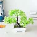 Artificial Plants Decoration Potted Bonsai Small Tree Pot Fake Plant Potted zen garden Ornaments Table Home Room Decoration