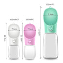 Garrafa de Água Portátil 550ml para Cães Pequenos e Médios – Tigela para Beber ao Ar Livre