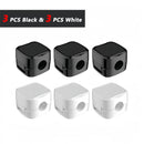 Magnetic Cable Clips Adjustable Cord Holder | Adhesive Under Desk Mgmt Organizer for Home Office Car Wall Desktop Nightstand