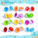 Matching Eggs Toys for Kids 1 2 3Toddlers Montessori Toys Easter Eggs Baby Shape Sorter Games Children Educational Learning Toys