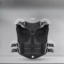 Colete resistente para cães de trabalho — arnês confortável, antitração e ajustável para cães de médio porte.