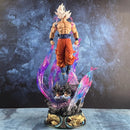 Dragon Ball Anime Figure 25cm Son Goku Ultra Instinct Super Saiyan Figurine Statue Pvc Statue Model Ornament Collection Toy Gift