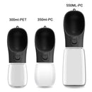 Garrafa de Água Portátil 550ml para Cães Pequenos e Médios – Tigela para Beber ao Ar Livre