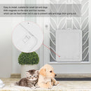 Cat Screen Door Dog Screen Door Pet Door Pet Small Dog Cat Screen Door Sliding Screen with Magnetic Flap Supply Ventilation