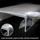 3/6/9Pcs Acrylic Transparent Display Stand U Shape Lightweight Holder Window Counter Cosmetics Rack Dessert Model Shelf