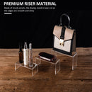 3/6/9Pcs Acrylic Transparent Display Stand U Shape Lightweight Holder Window Counter Cosmetics Rack Dessert Model Shelf