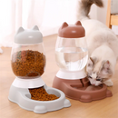 Alimentador Automático 2,2L para Cães e Gatos – Dispensador e Bebedouro Pet