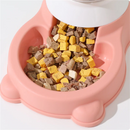 Alimentador Automático 2,2L para Cães e Gatos – Dispensador e Bebedouro Pet