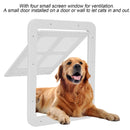 Cat Screen Door Dog Screen Door Pet Door Pet Small Dog Cat Screen Door Sliding Screen with Magnetic Flap Supply Ventilation