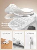 Magnetic Cable Clips Adjustable Cord Holder | Adhesive Under Desk Mgmt Organizer for Home Office Car Wall Desktop Nightstand