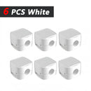 Magnetic Cable Clips Adjustable Cord Holder | Adhesive Under Desk Mgmt Organizer for Home Office Car Wall Desktop Nightstand