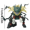 11cm Boku no Hero Academia Anime Figure Blackening Midoriya Izuku Action Figure All Might Figurine PVC Collection Model Doll Toy