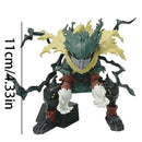 11cm Boku no Hero Academia Anime Figure Blackening Midoriya Izuku Action Figure All Might Figurine PVC Collection Model Doll Toy
