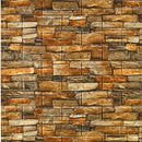 70cm*1m 3D Self-adhesive Wall Sticker Imitation Brick Bedroom Home Decor Waterproof Self-adhesive DIY Wallpaper for Living Room